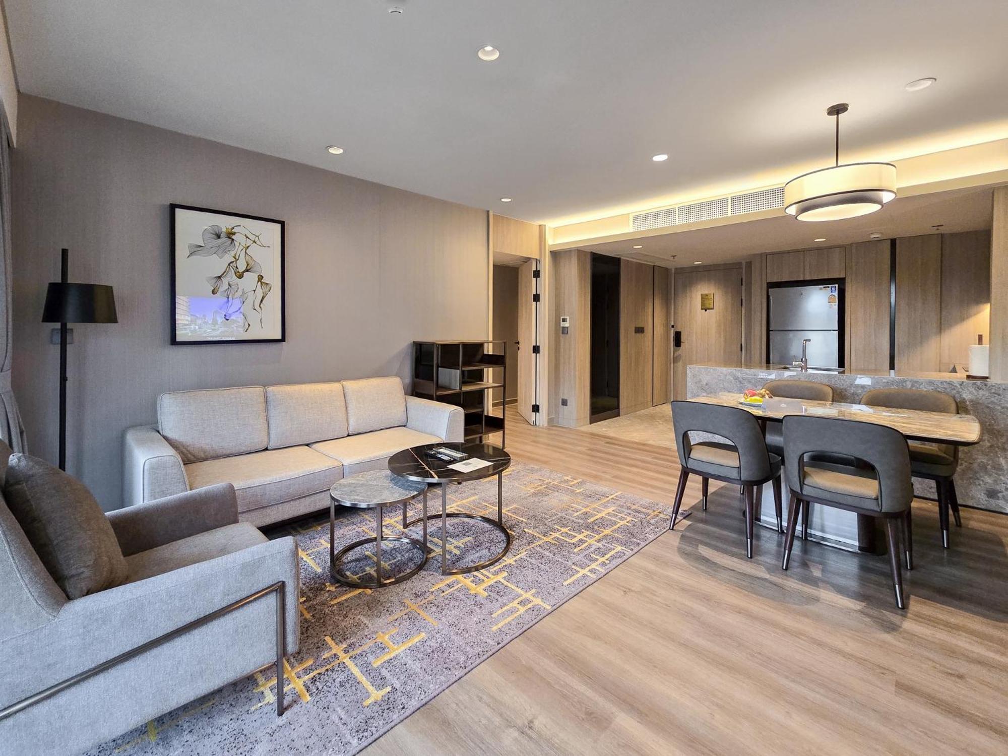 Marriott Executive Apartments, Bangkok Townhall Sukhumvit Bagian luar foto