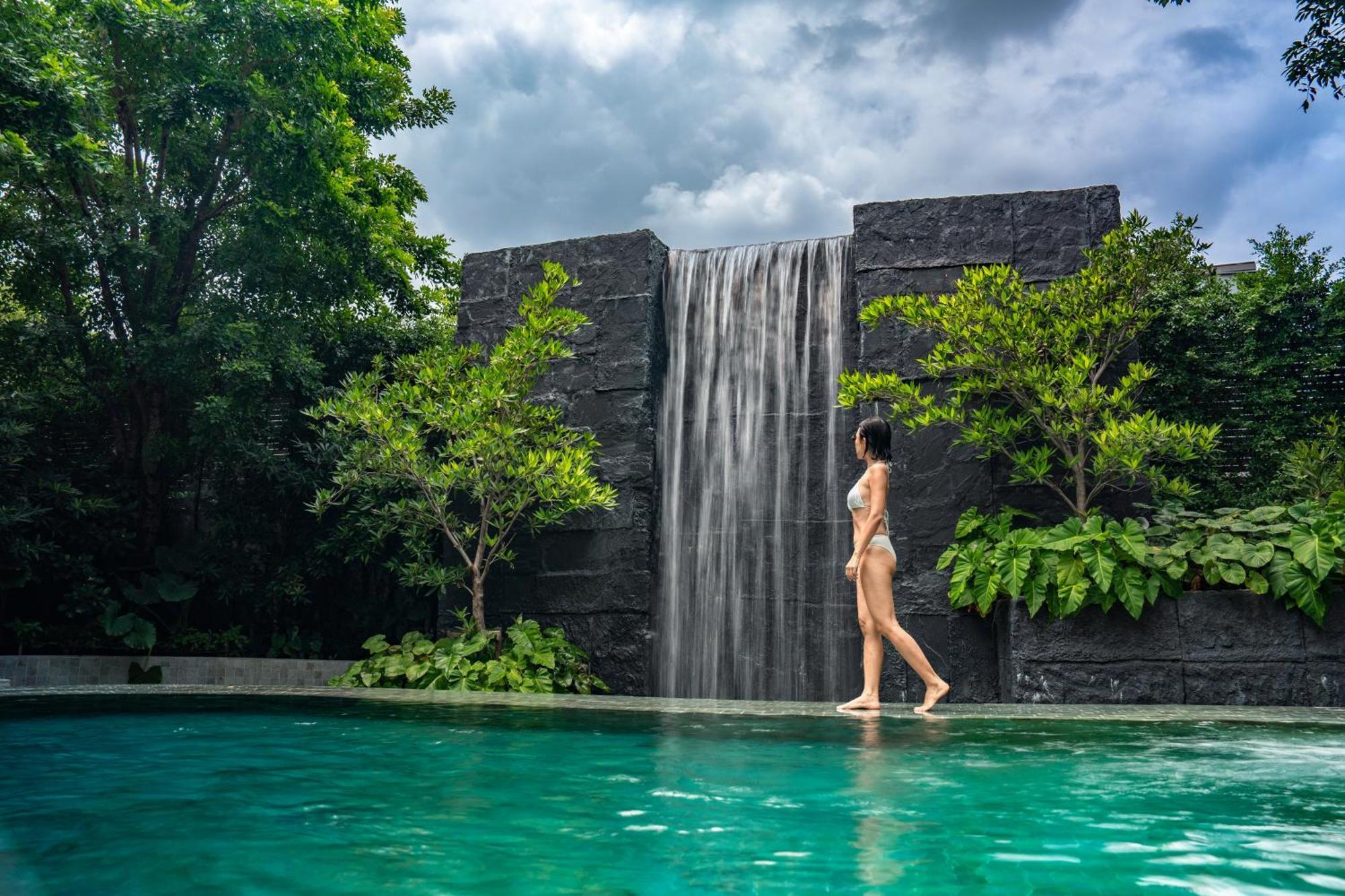 Marriott Executive Apartments, Bangkok Townhall Sukhumvit Bagian luar foto