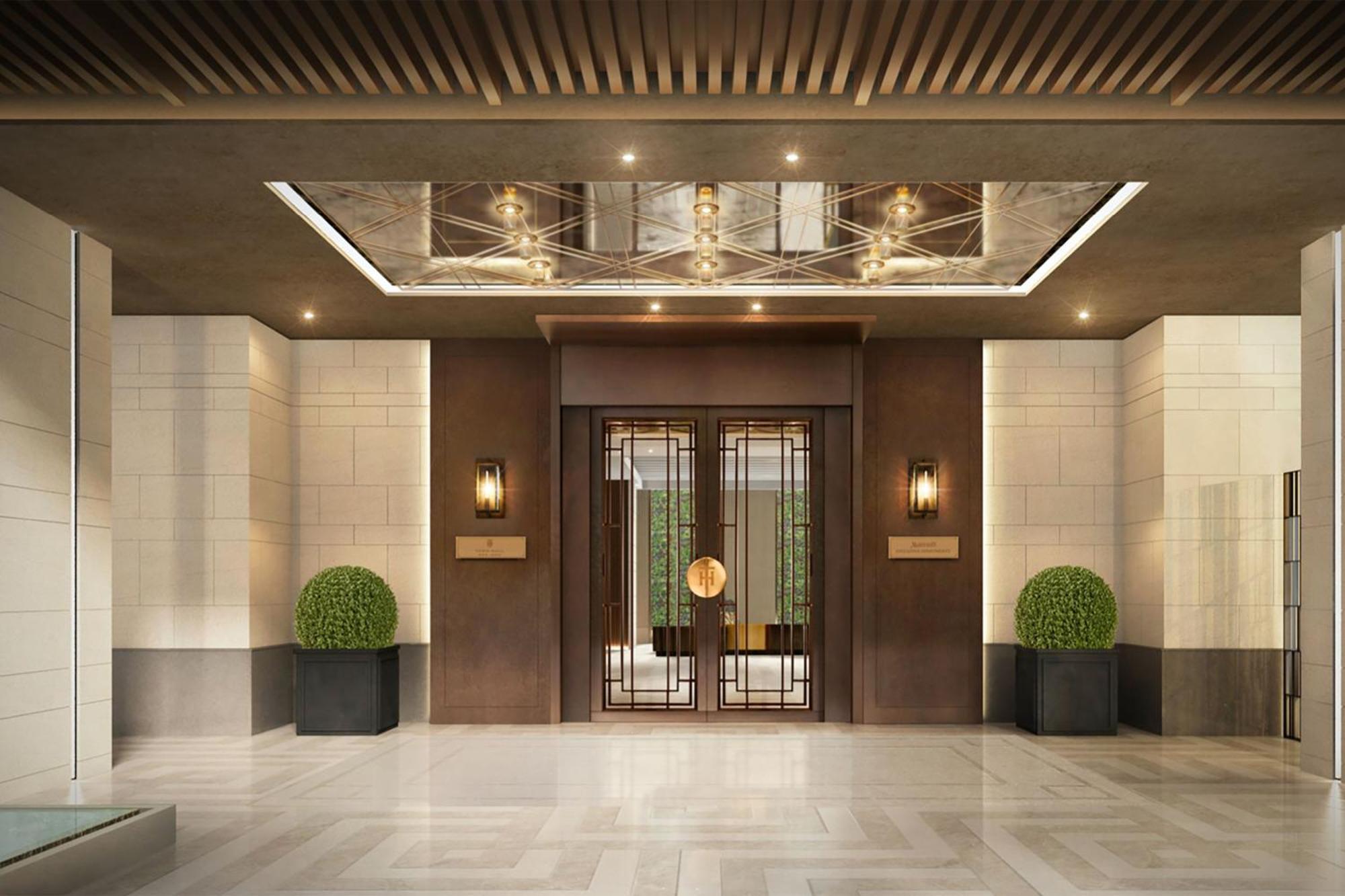 Marriott Executive Apartments, Bangkok Townhall Sukhumvit Bagian luar foto