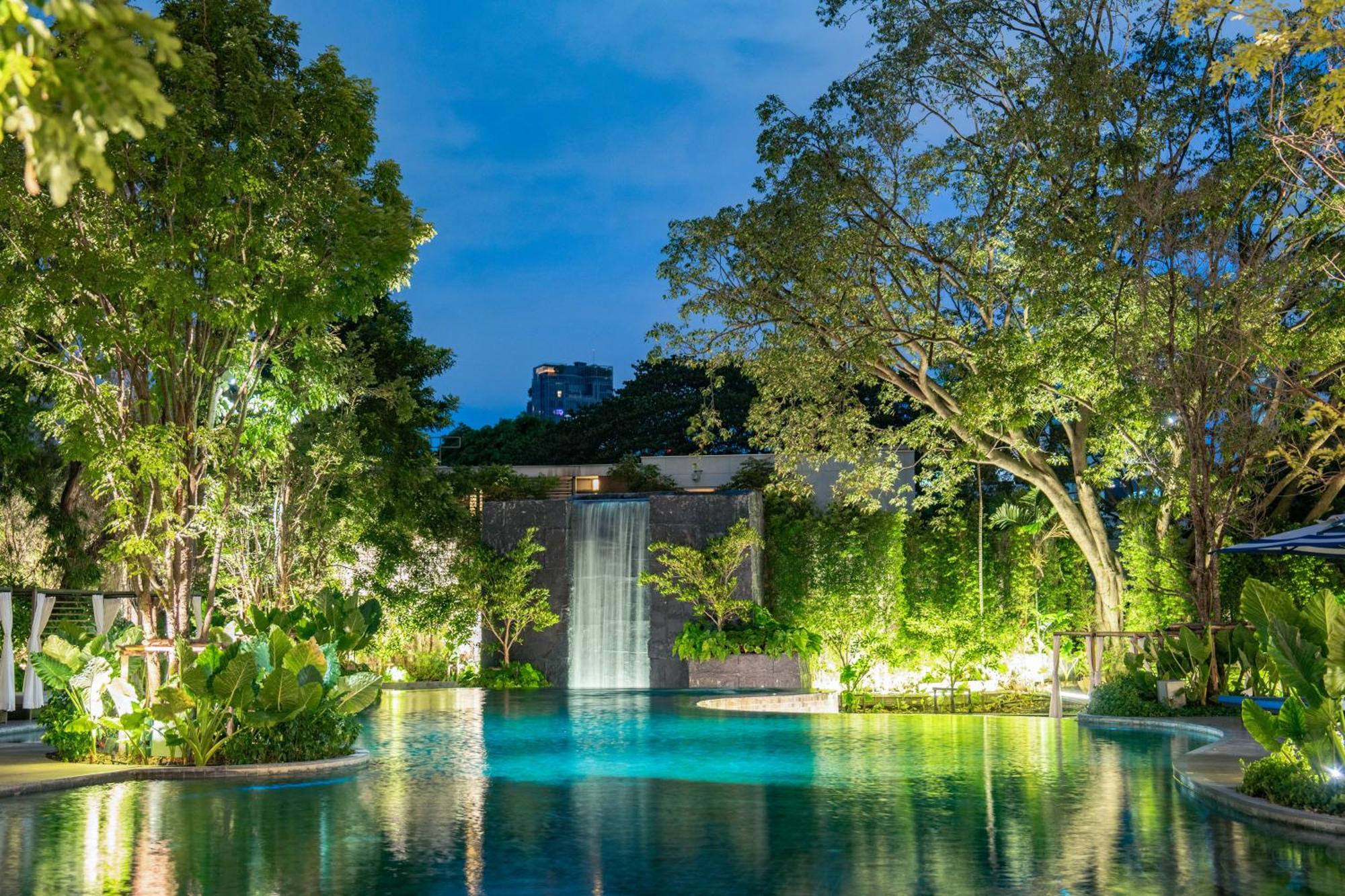 Marriott Executive Apartments, Bangkok Townhall Sukhumvit Bagian luar foto