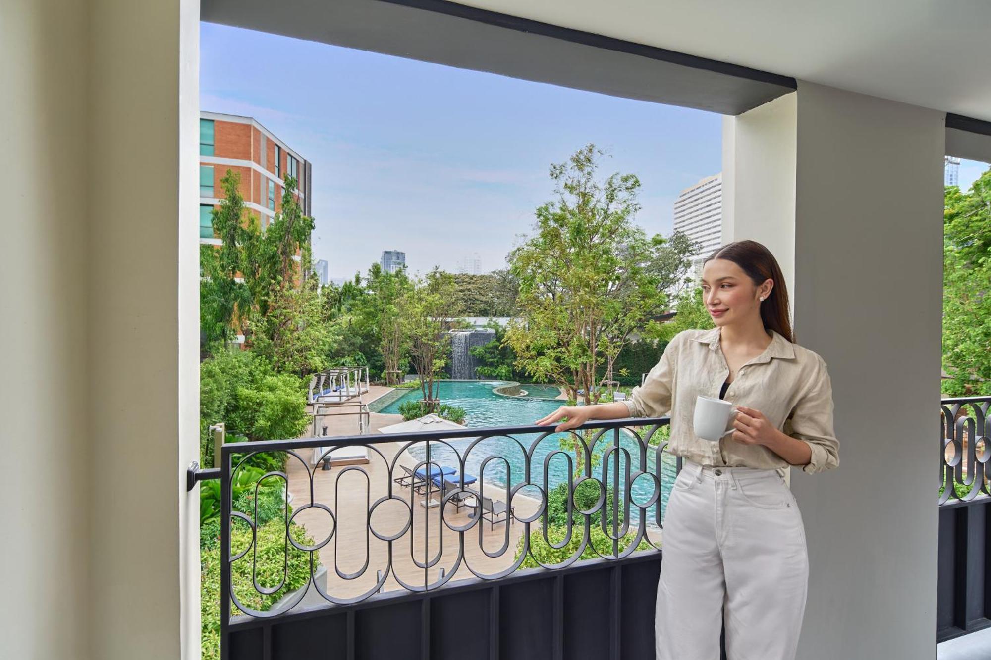 Marriott Executive Apartments, Bangkok Townhall Sukhumvit Bagian luar foto