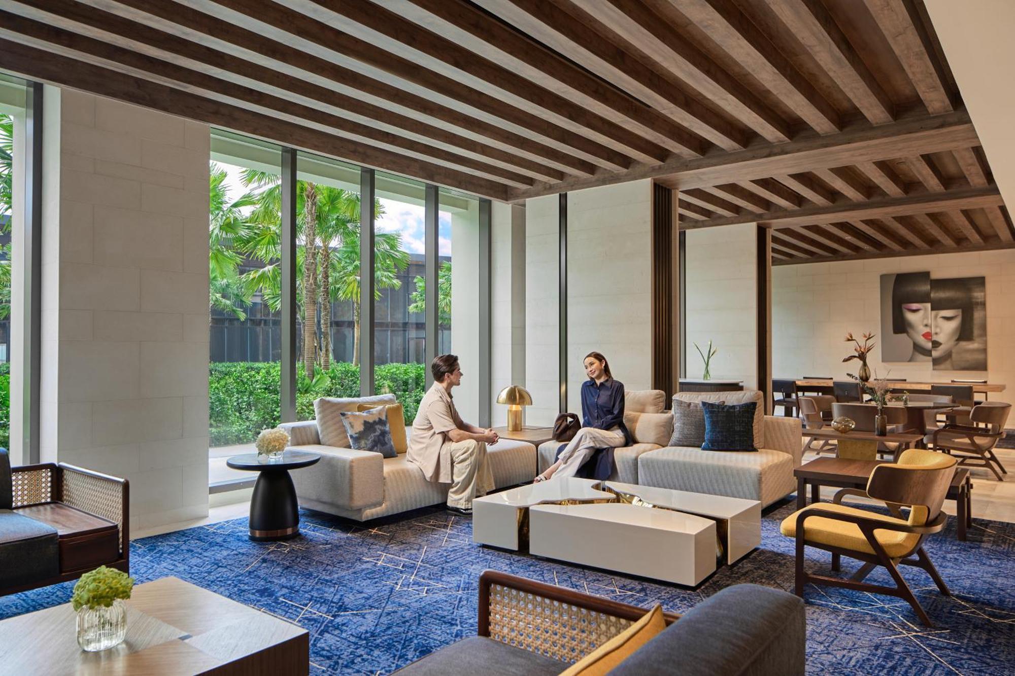 Marriott Executive Apartments, Bangkok Townhall Sukhumvit Bagian luar foto