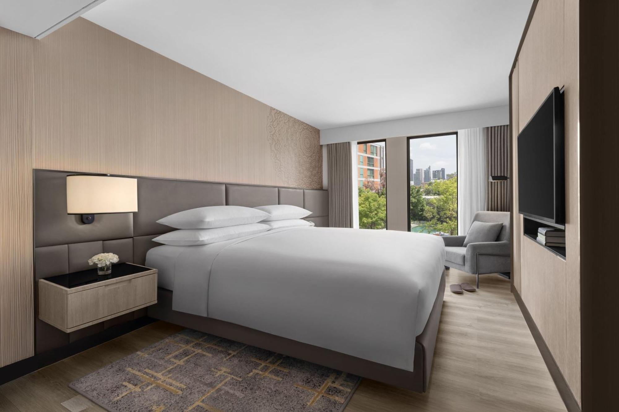 Marriott Executive Apartments, Bangkok Townhall Sukhumvit Bagian luar foto